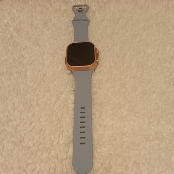 NEW BLUE Apple Watch Band - Silicone - Picture 4 of 5